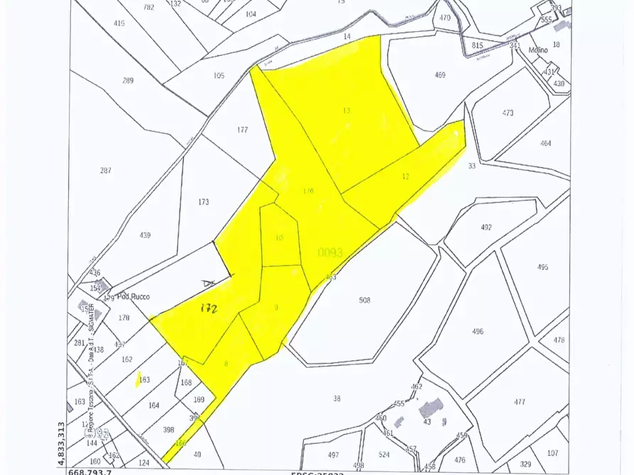 terreno agricolo in vendita a Montespertoli in zona Aliano