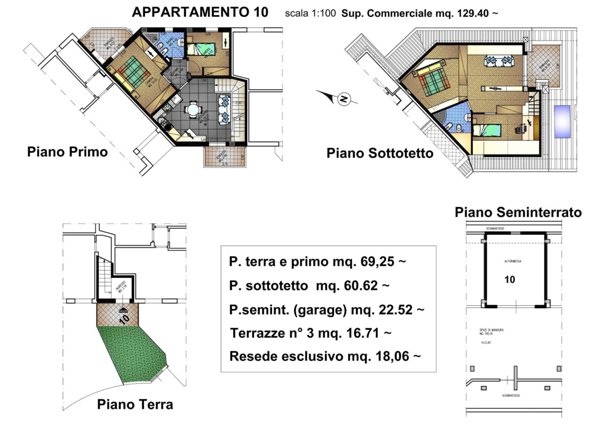 appartamento in vendita a Montespertoli