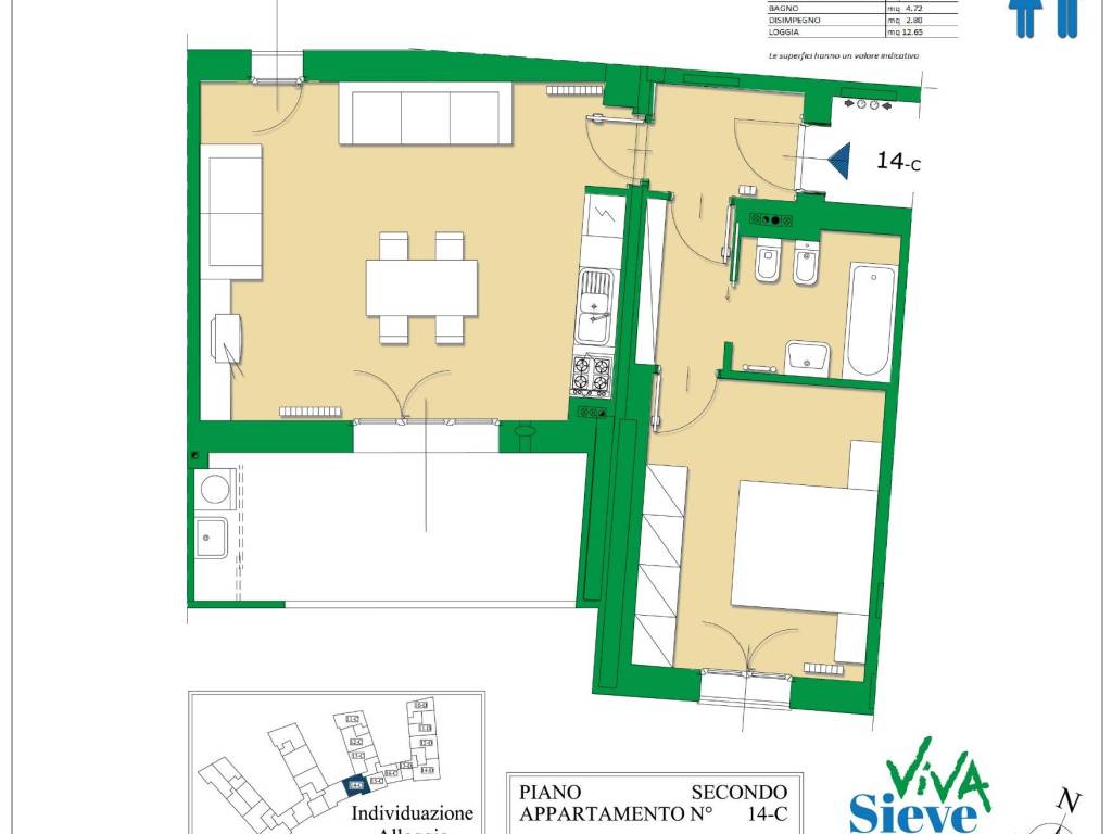 appartamento in vendita a Pelago in zona San Francesco