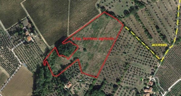 terreno agricolo in vendita a Pontassieve in zona San Martino a Quona