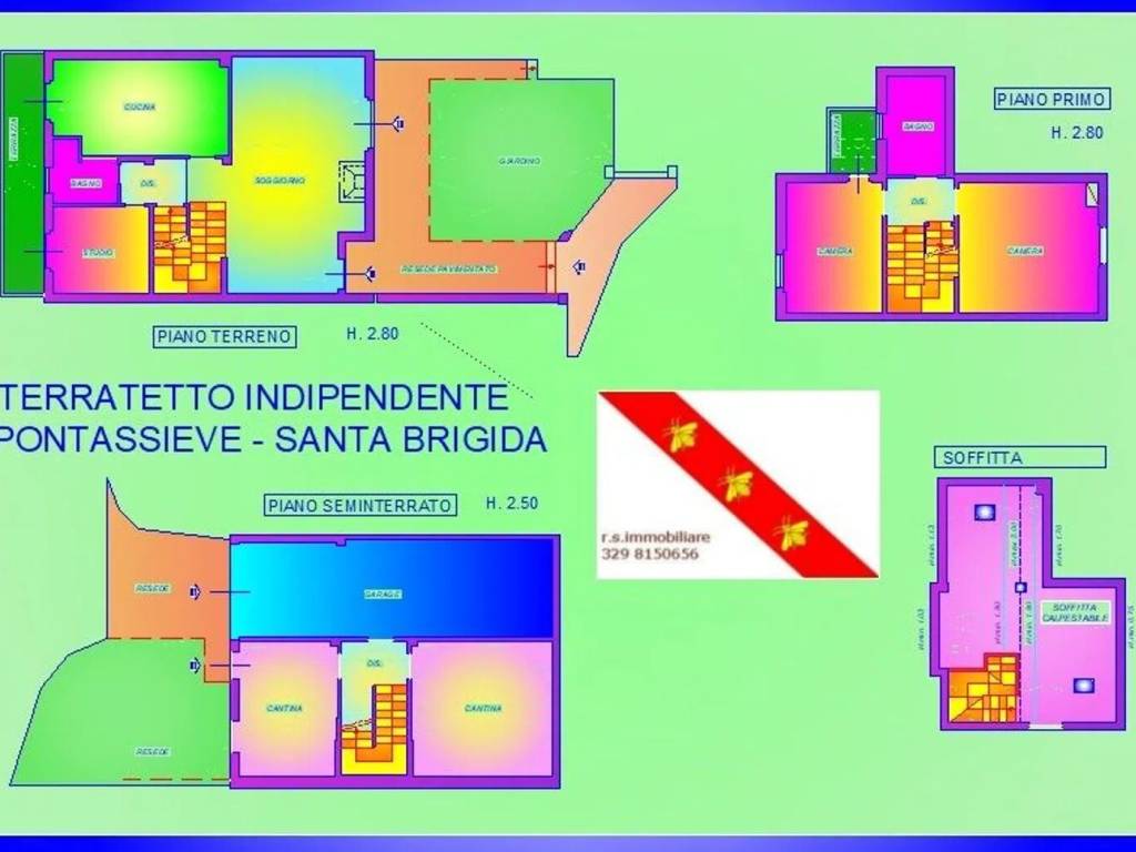 casa indipendente in vendita a Pontassieve in zona Santa Brigida