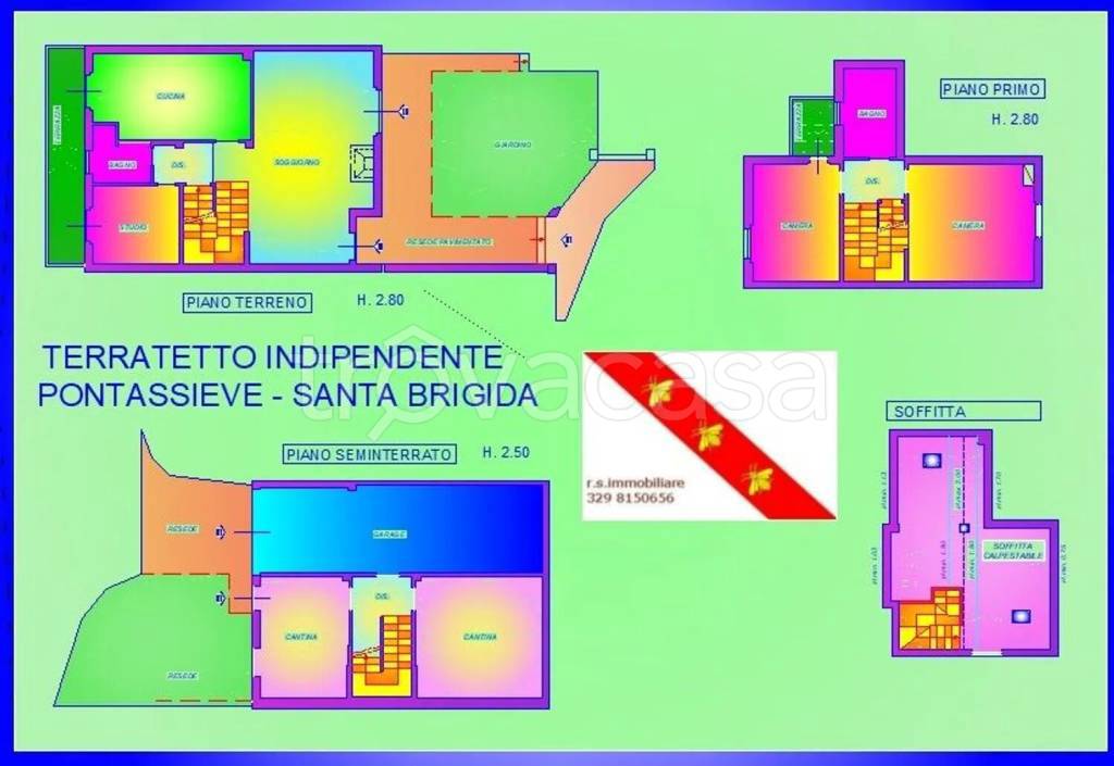 casa indipendente in vendita a Pontassieve in zona Santa Brigida