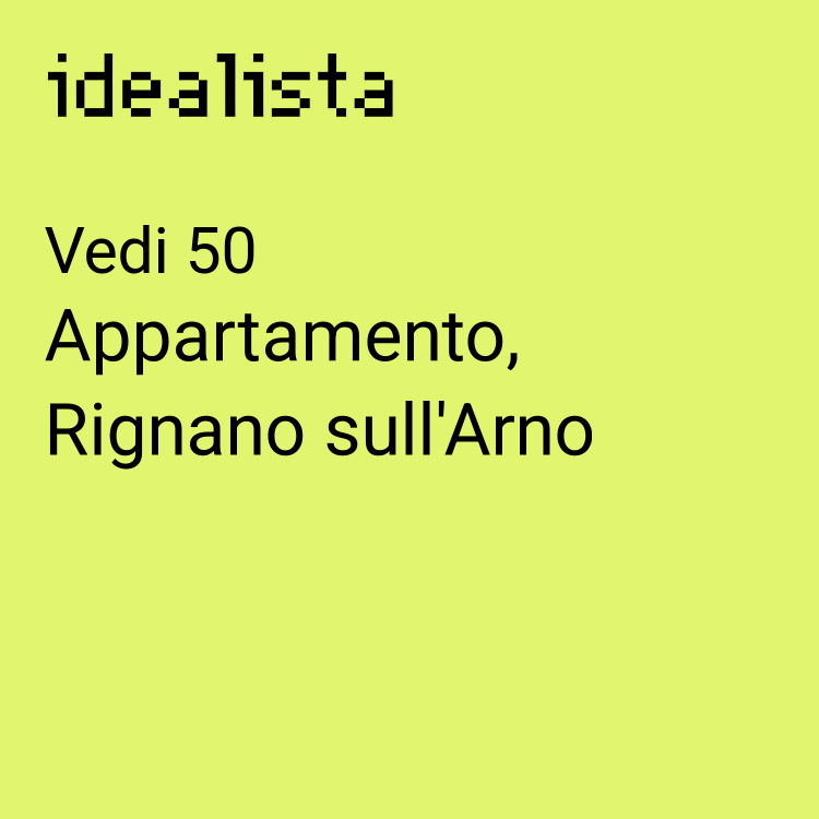 appartamento in vendita a Rignano sull'Arno