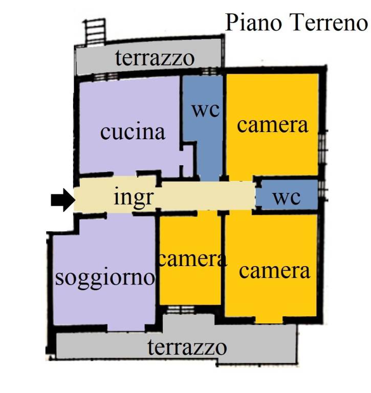 appartamento in vendita a San Casciano in Val di Pesa in zona Bargino