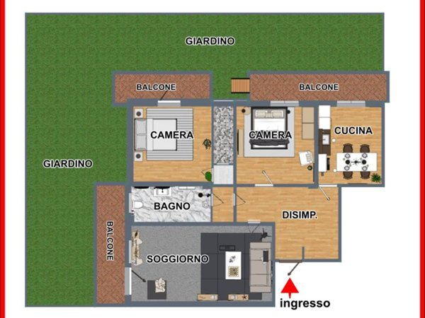 appartamento in vendita a Scandicci in zona San Giusto