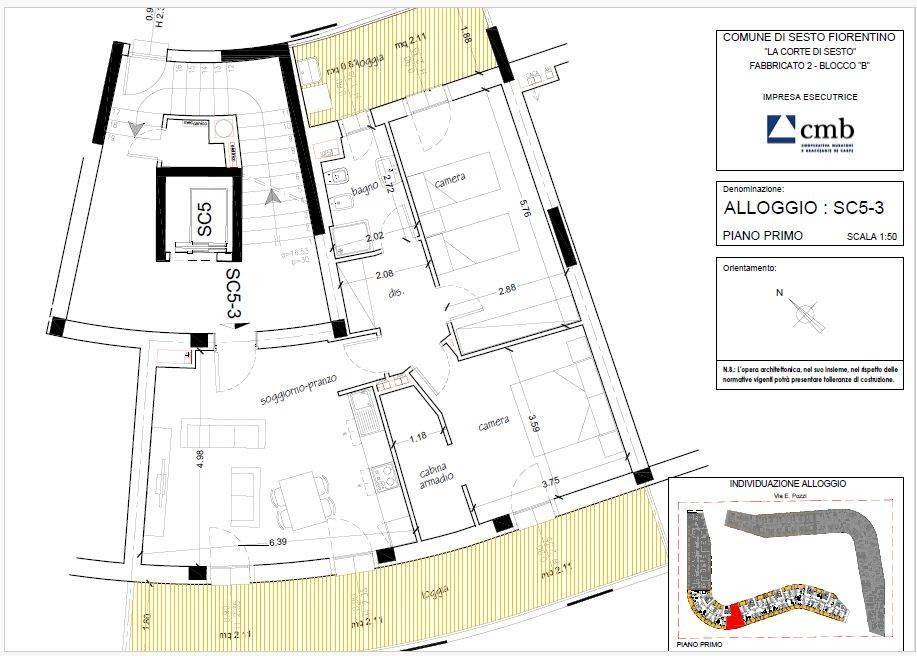 appartamento in vendita a Sesto Fiorentino in zona Padule
