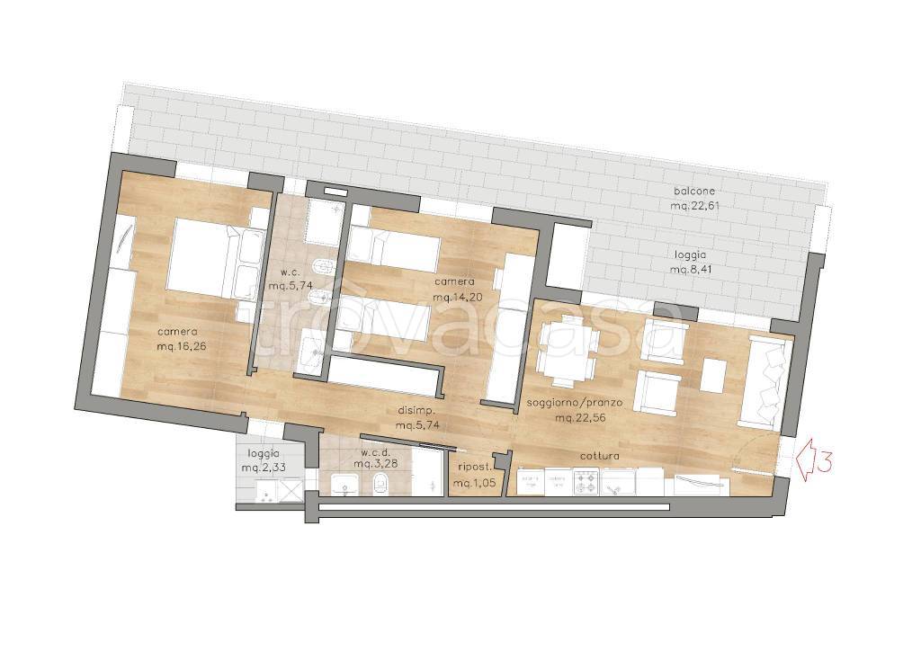 appartamento in vendita a Sesto Fiorentino