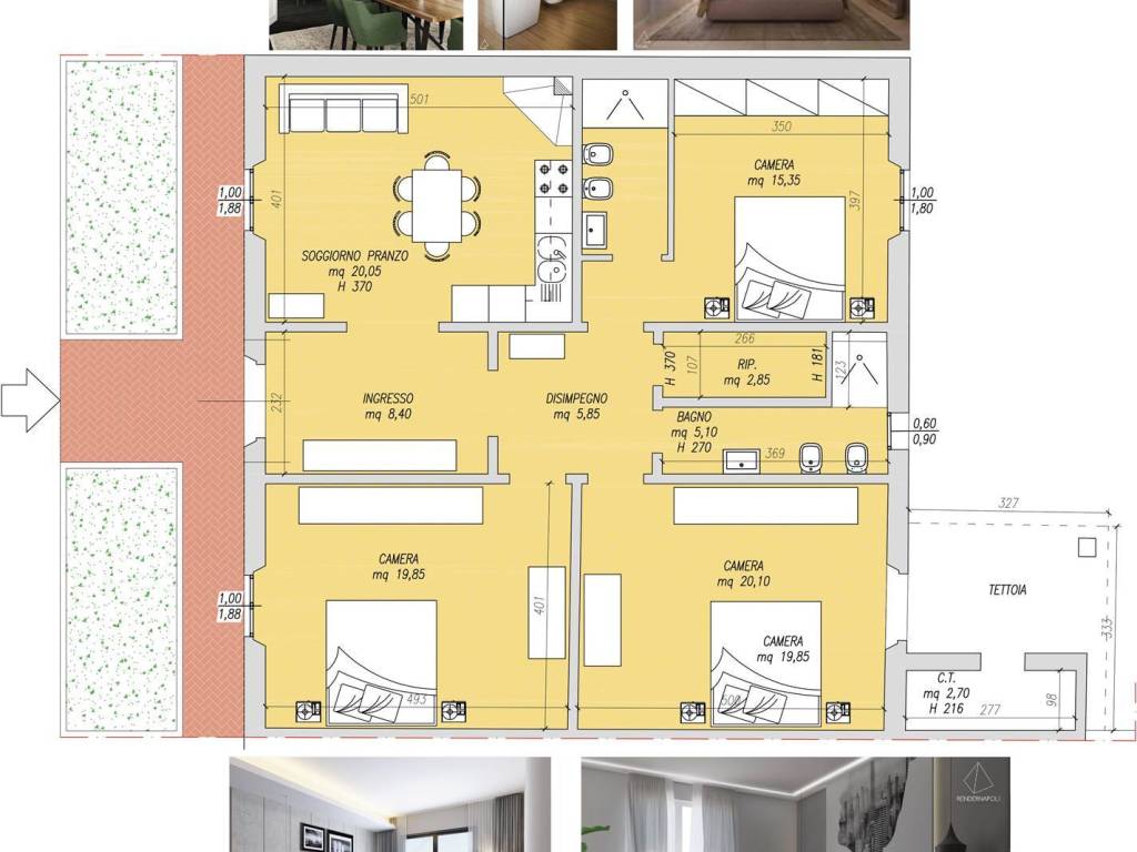 appartamento in vendita a Signa