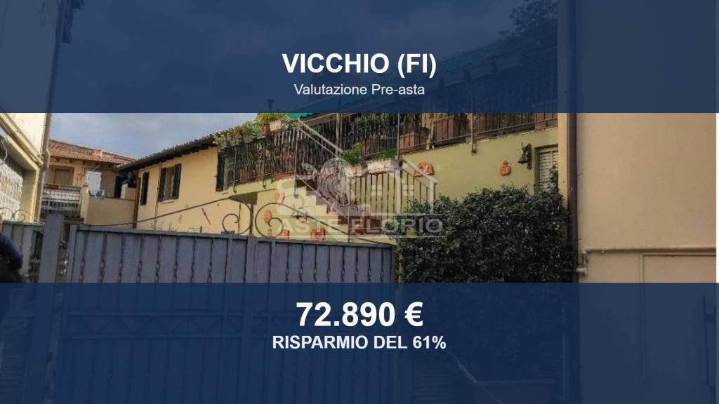 appartamento in vendita a Vicchio in zona Padulivo