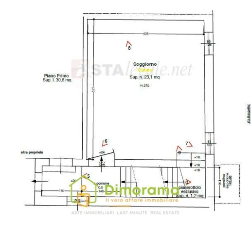 appartamento in vendita a Vinci in zona Sovigliana