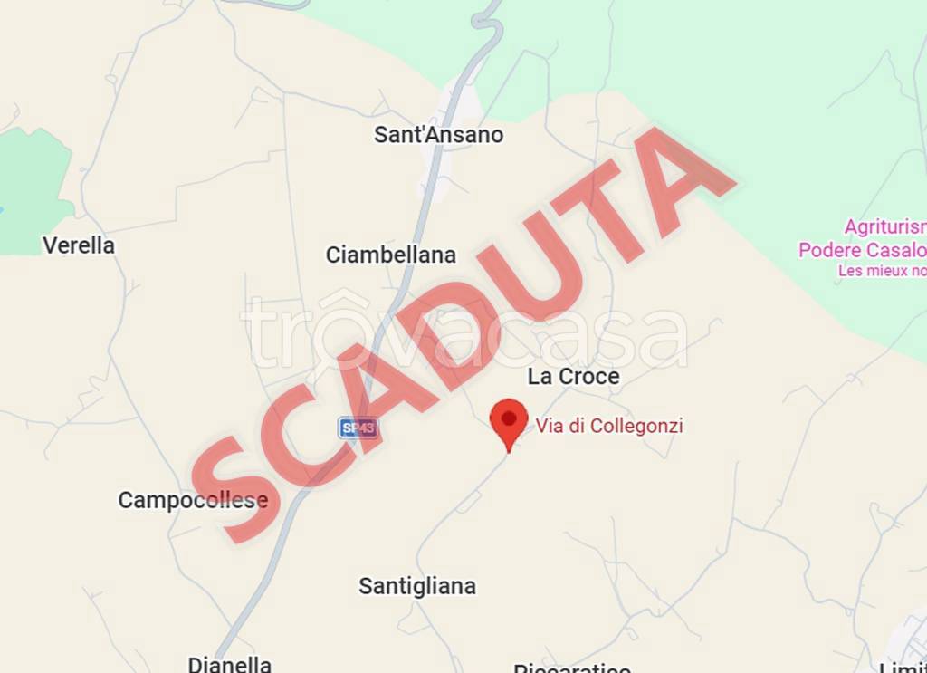 terreno agricolo in vendita a Vinci in zona Collegonzi