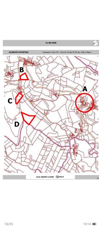terreno agricolo in vendita a Vinci