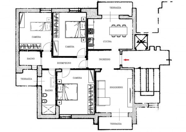 appartamento in vendita a Figline e Incisa Valdarno