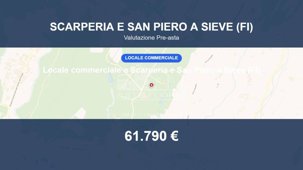 locale commerciale in vendita a Scarperia e San Piero in zona San Piero a Sieve