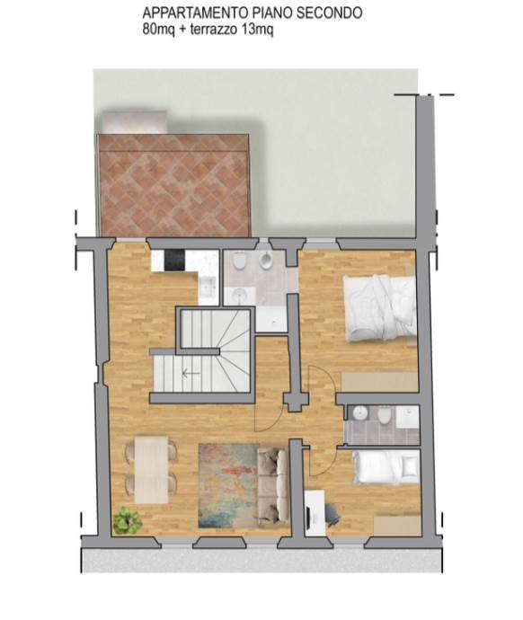 appartamento in vendita a Barberino Tavarnelle in zona Tavarnelle Val di Pesa