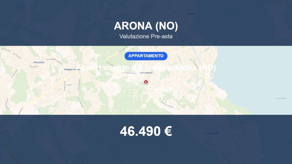 appartamento in vendita ad Arona