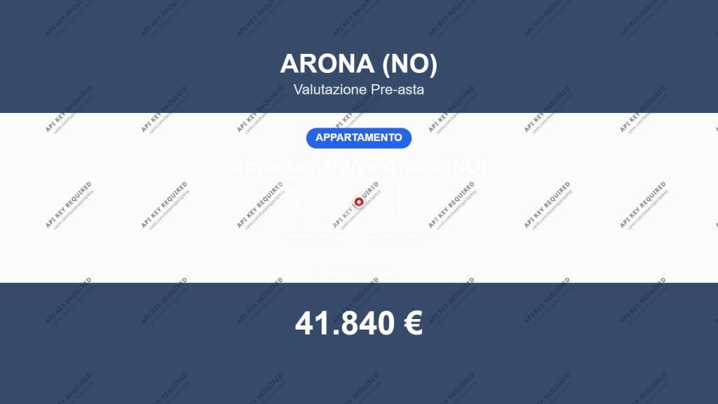 appartamento in vendita ad Arona in zona Mercurago