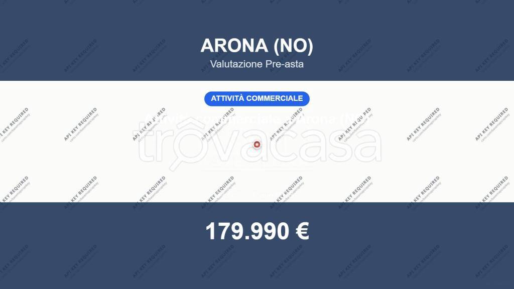 appartamento in vendita ad Arona in zona Mercurago