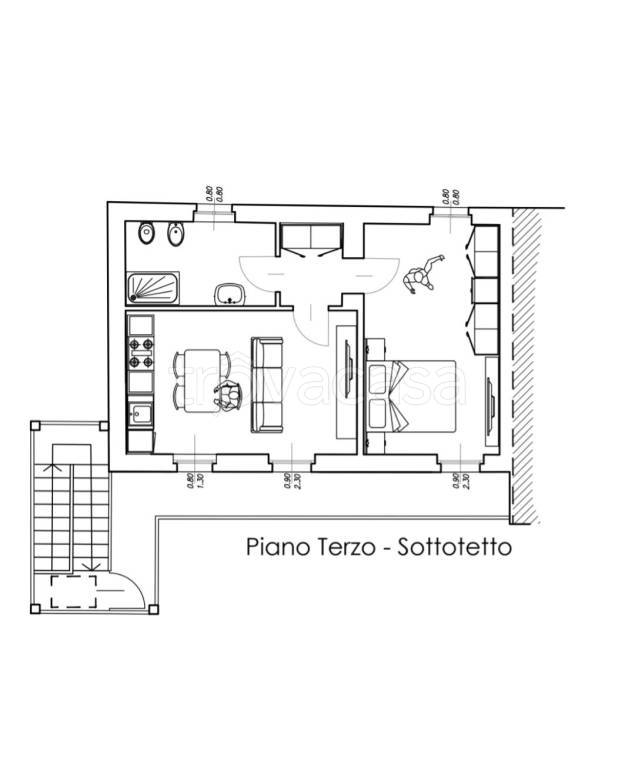 appartamento in vendita a Borgomanero