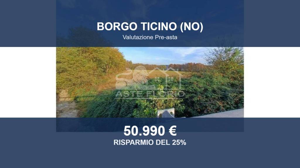 terreno edificabile in vendita a Borgo Ticino