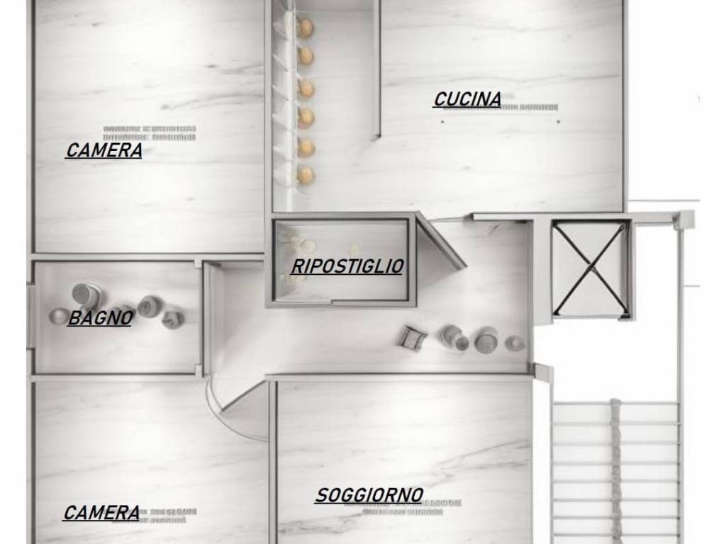 appartamento in vendita a Cameri