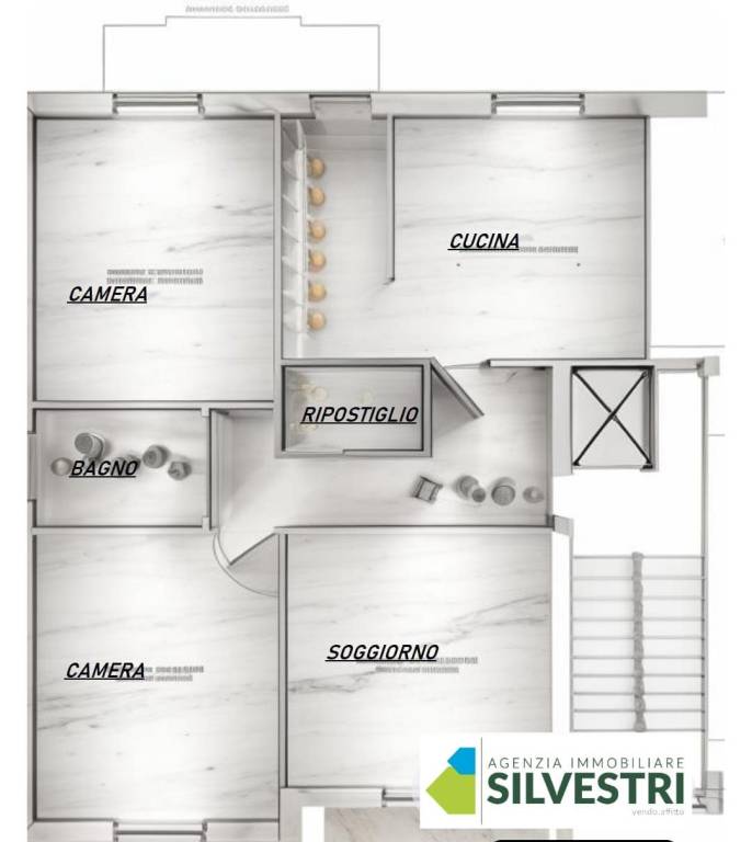 appartamento in vendita a Cameri