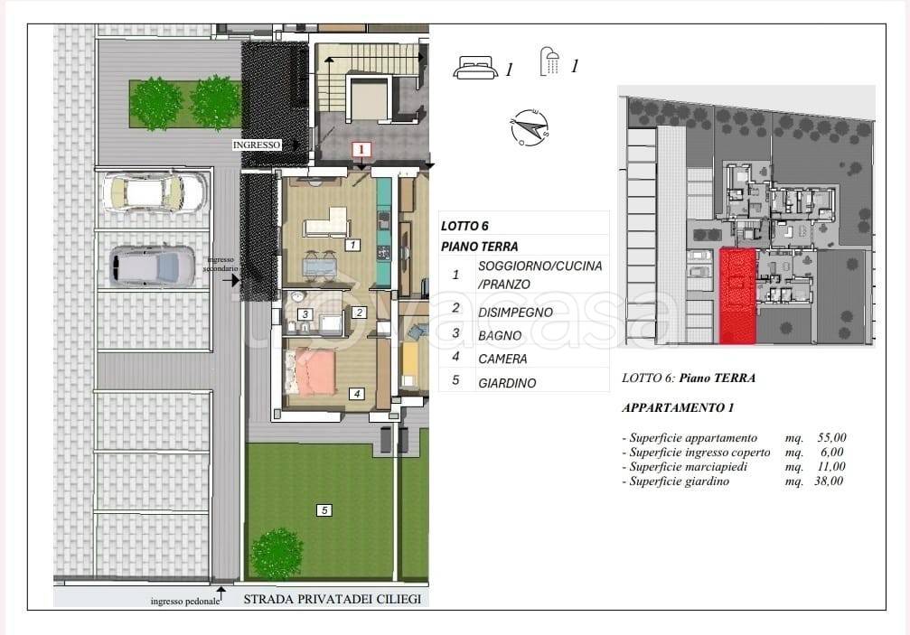 appartamento in vendita a Cameri