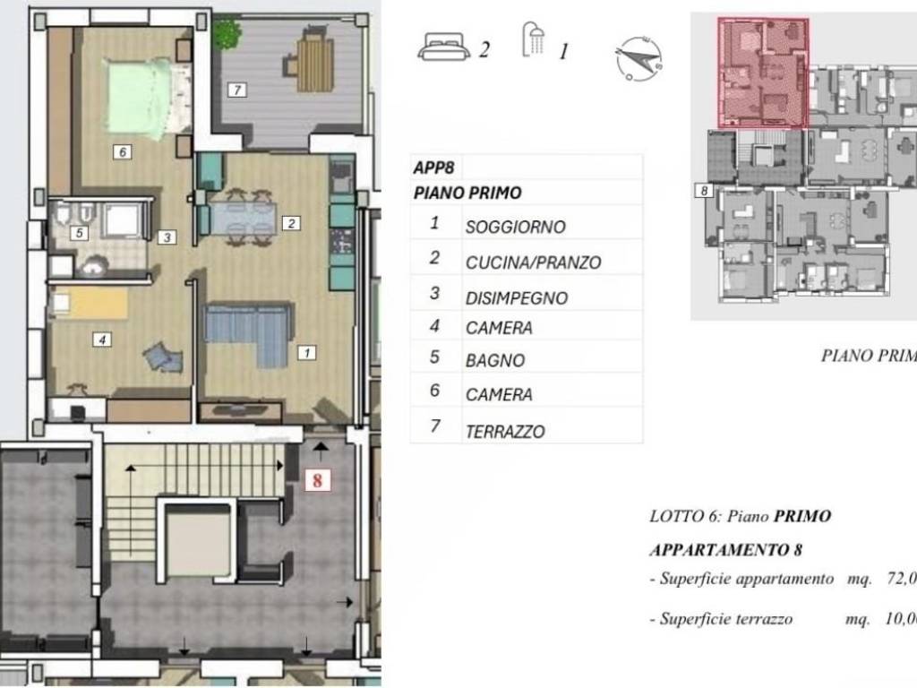 appartamento in vendita a Cameri