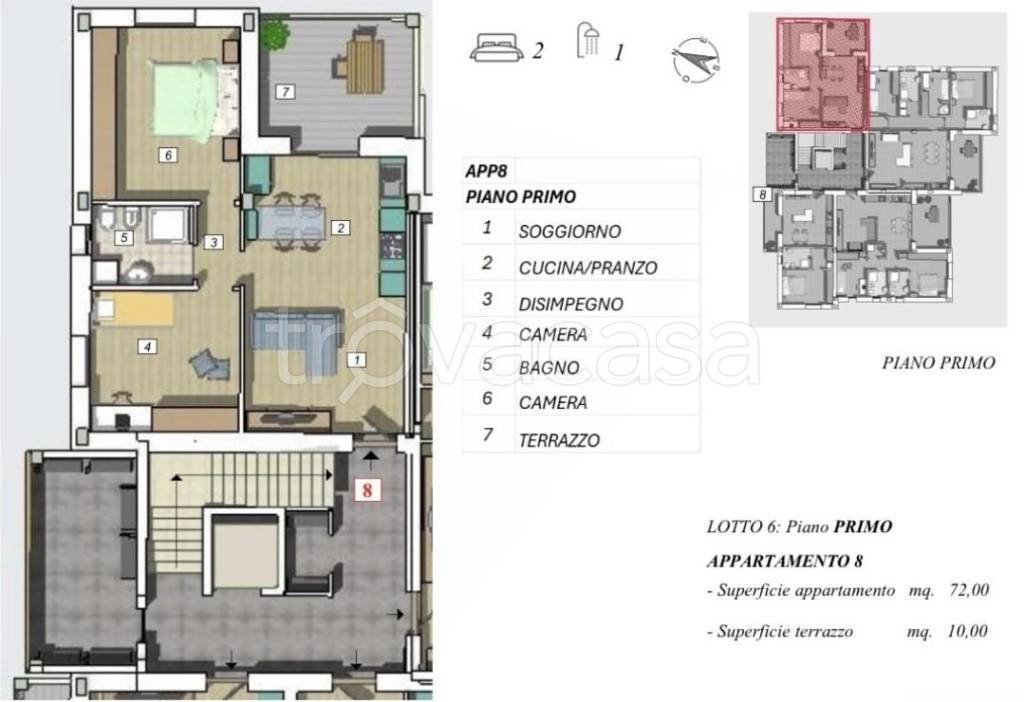 appartamento in vendita a Cameri