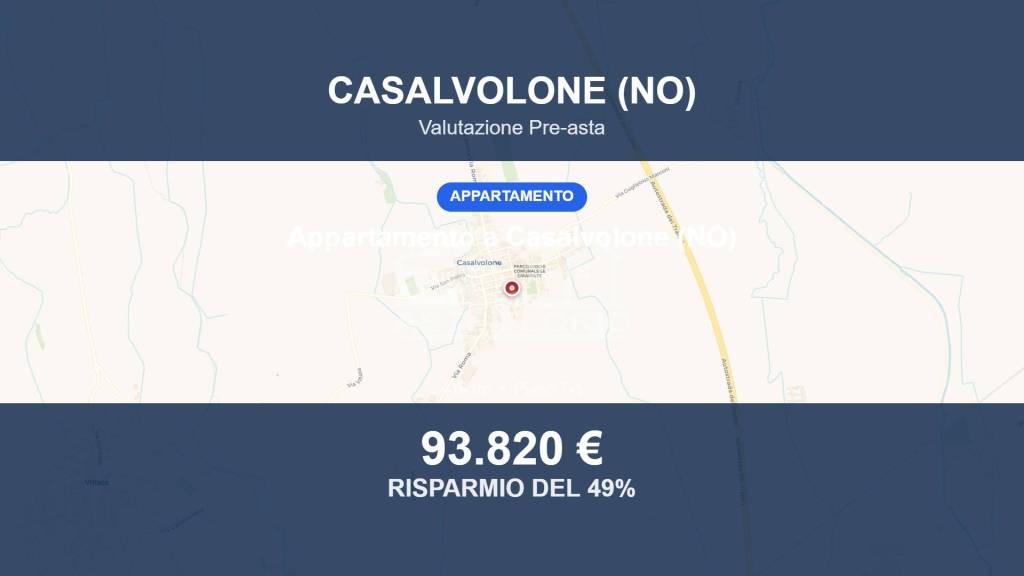 appartamento in vendita a Casalvolone