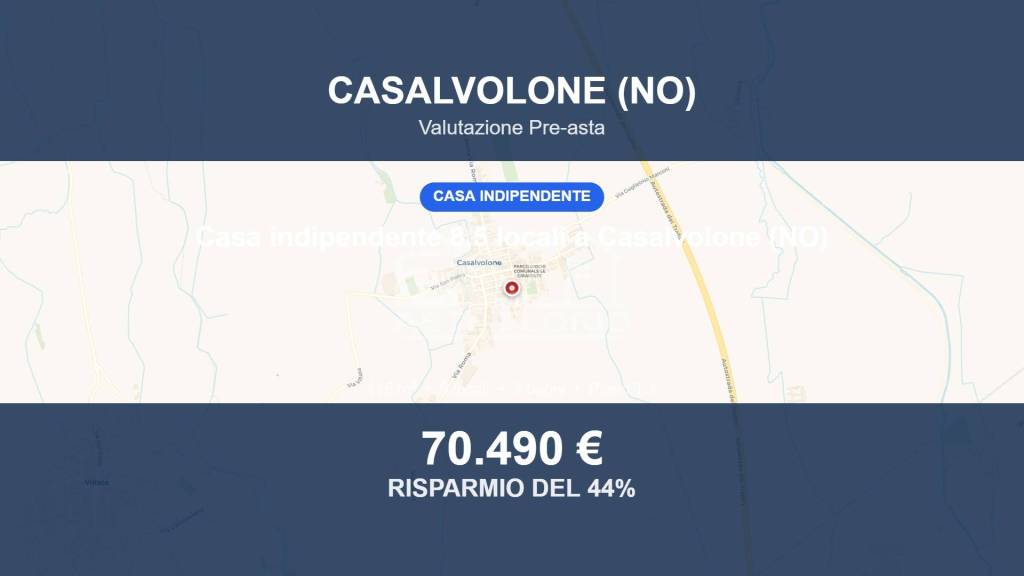 casa indipendente in vendita a Casalvolone