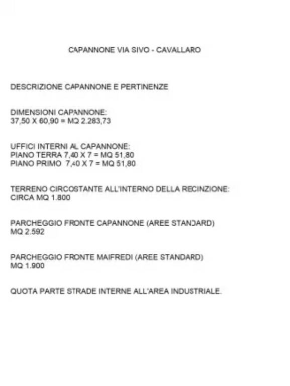 capannone in vendita a Castelletto sopra Ticino