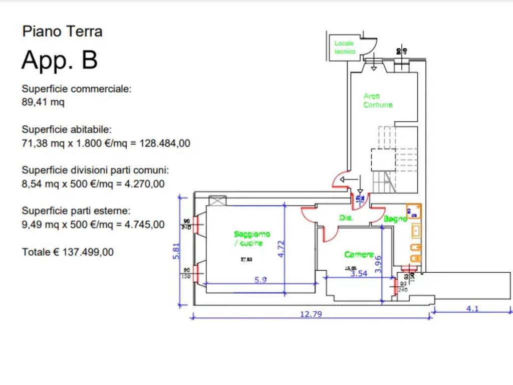 appartamento in vendita a Castelletto sopra Ticino in zona Glisente