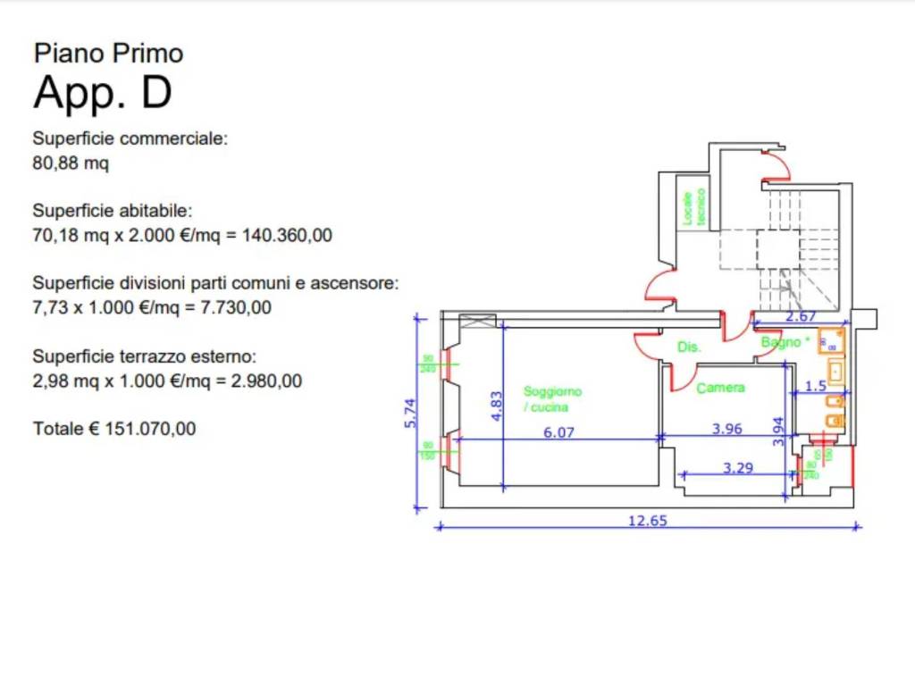appartamento in vendita a Castelletto sopra Ticino in zona Glisente