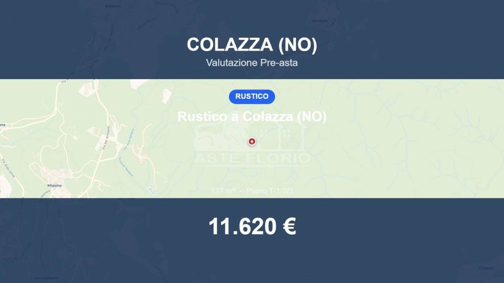casale in vendita a Colazza