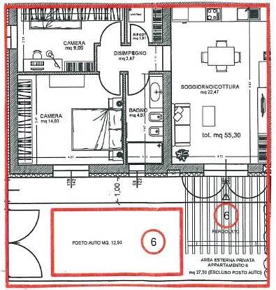 appartamento in vendita a Campiglia Marittima in zona Venturina
