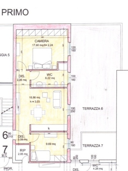 appartamento in vendita a Campiglia Marittima in zona Venturina