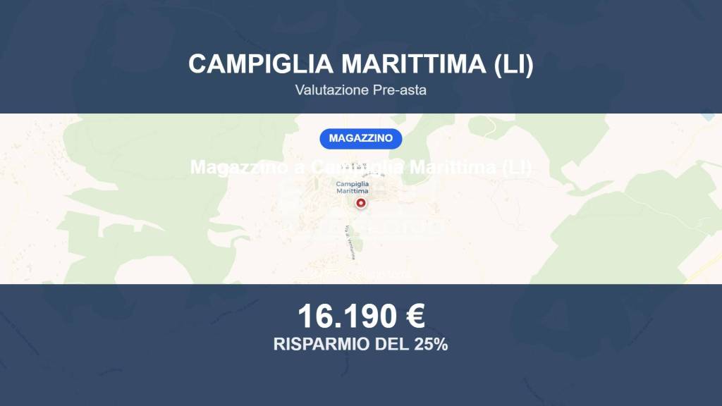locale commerciale in vendita a Campiglia Marittima