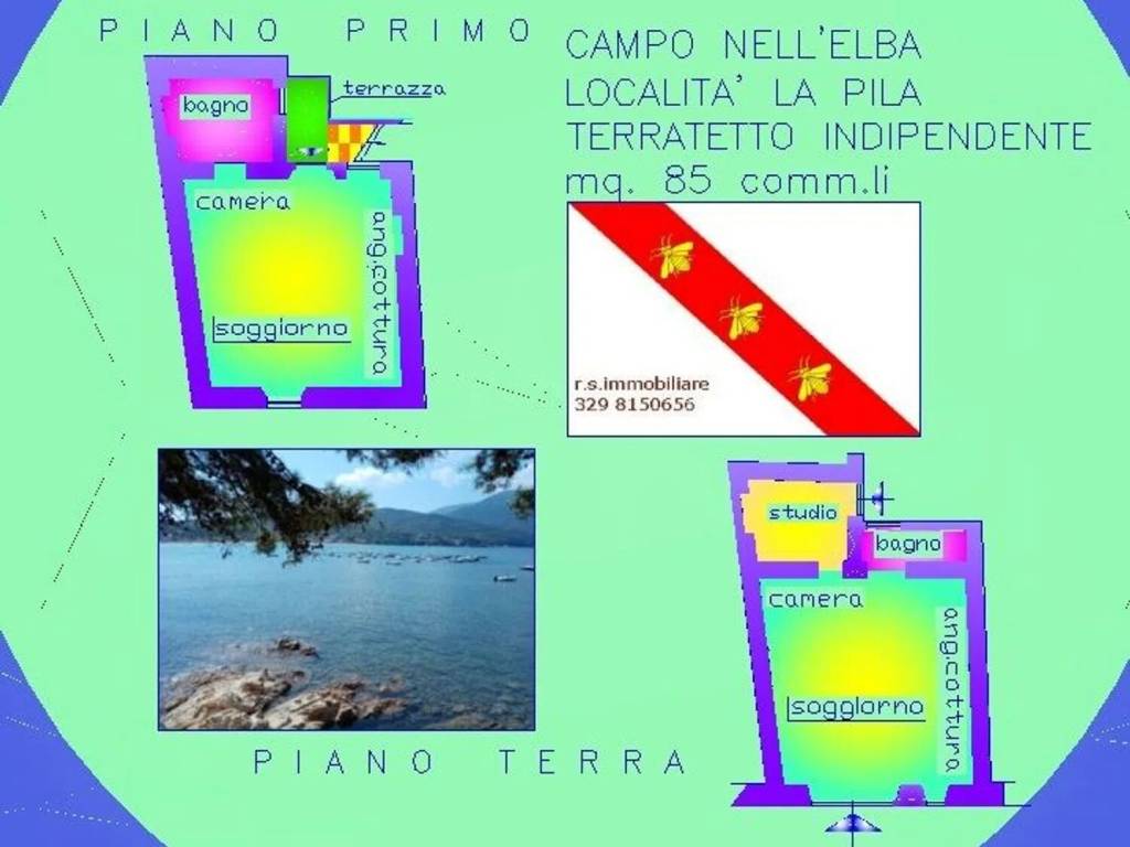 appartamento in vendita a Campo nell'Elba in zona La Pila