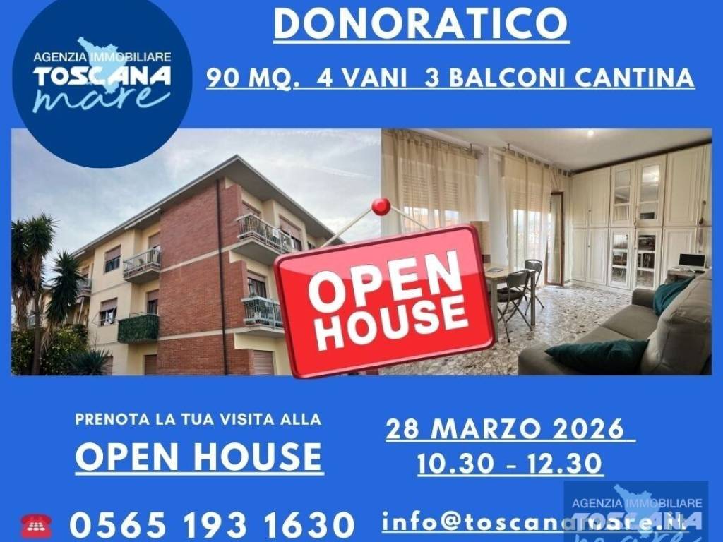 appartamento in vendita a Castagneto Carducci in zona Donoratico