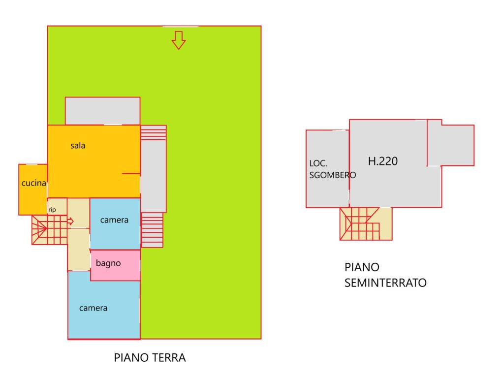 appartamento in vendita a Cecina