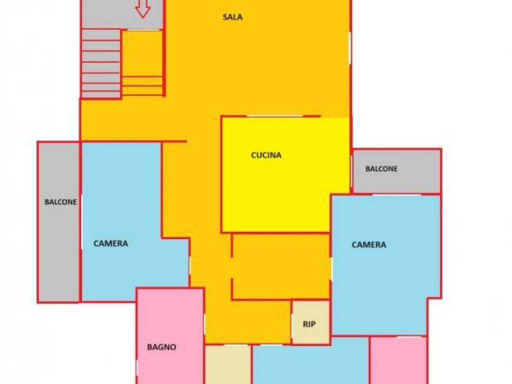 appartamento in vendita a Cecina