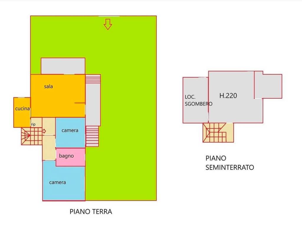 appartamento in vendita a Cecina
