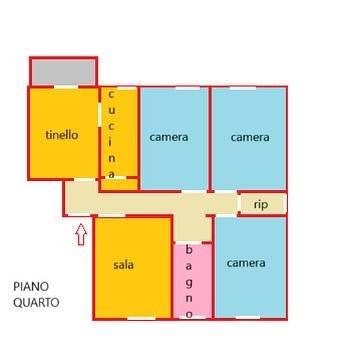 appartamento in vendita a Cecina