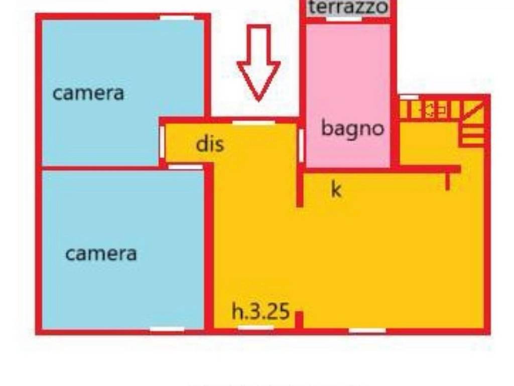 appartamento in vendita a Cecina