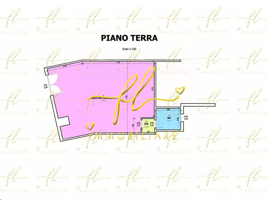 locale commerciale in vendita a Cecina