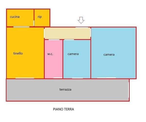 appartamento in vendita a Cecina