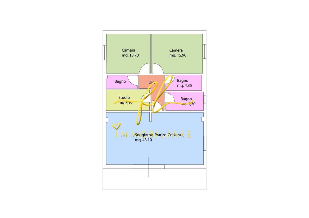 appartamento in vendita a Cecina