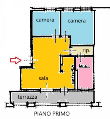 appartamento in vendita a Cecina