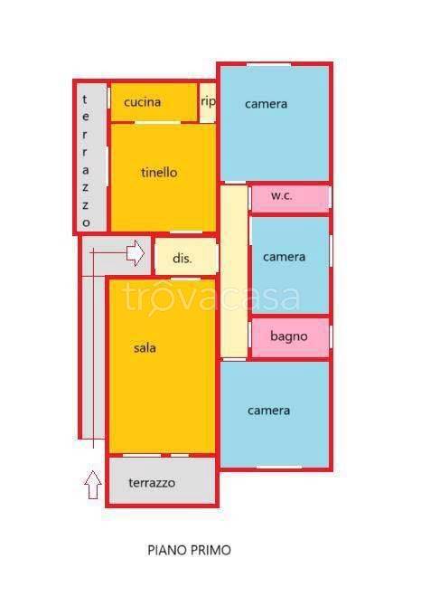 appartamento in vendita a Cecina